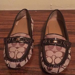 Coach loafers like new